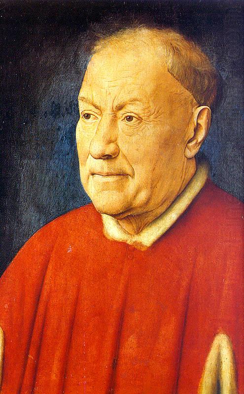Jan Van Eyck Portrait of Cardinal Niccolo Albergati china oil painting image